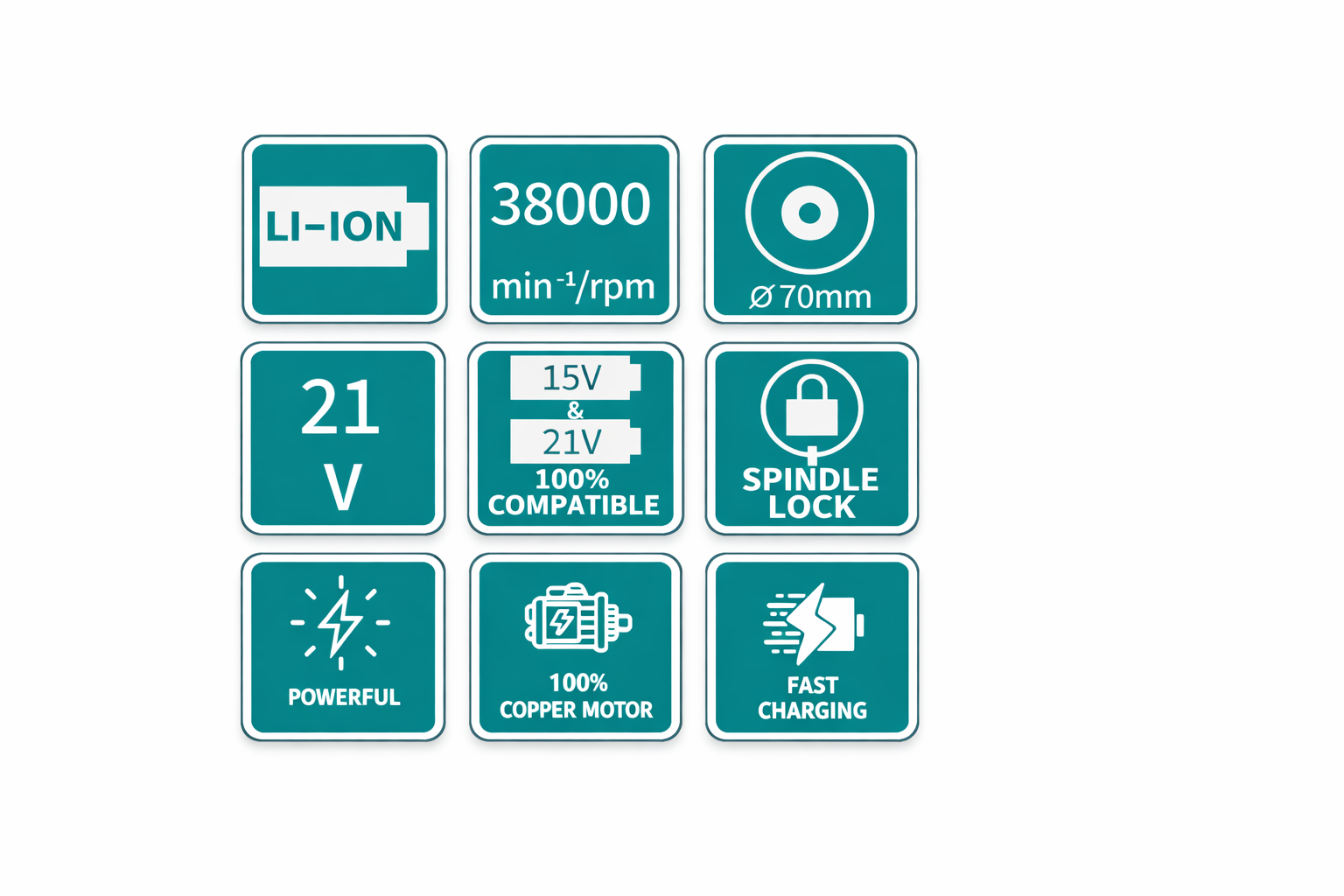 Portable Lithium Electric Blower – Krachtig, Compact & Draadloos